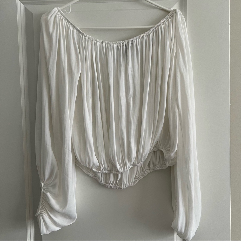 Forever21 Off the Shoulder Crop Top